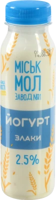 Йогурт ММЗ 250г 2.5% злаки пет