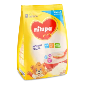 Каша Milupa молочна рисова 210г (4м+)