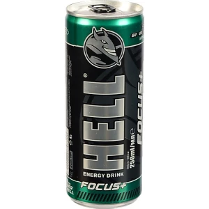 Напій енергетичний безалкогольний газований Strong Focus Hell з/б 250мл