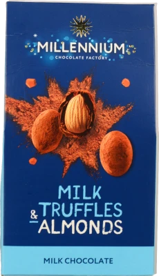 Цукерки Молочний Truff Millennium к/у 100г