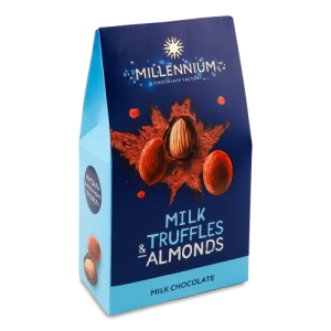 Цукерки Молочний Truff Millennium к/у 100г
