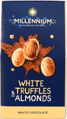 Цукерки Білий Truff Millennium к/у 100г