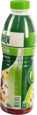 Закваска Лактонія 750г 1.5% вишня банан льон петрушка
