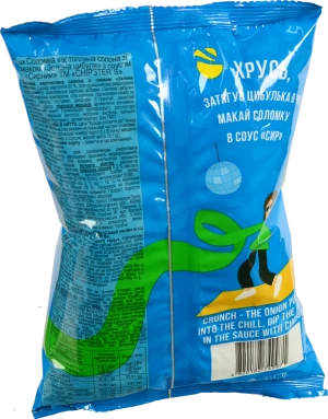 Соломка картопляна Chipsters 55г солона зелена цибуля соус сирний
