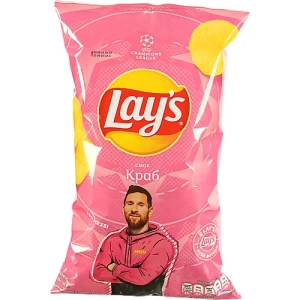 Чипси картопляні Lay's Краб 120г