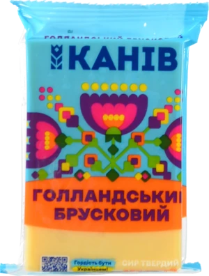 Сир «Канів» Голландський брусковий 45% 160 г