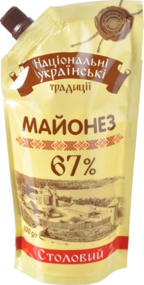 Майонез 67% Столовий Національні українські традиції 300г