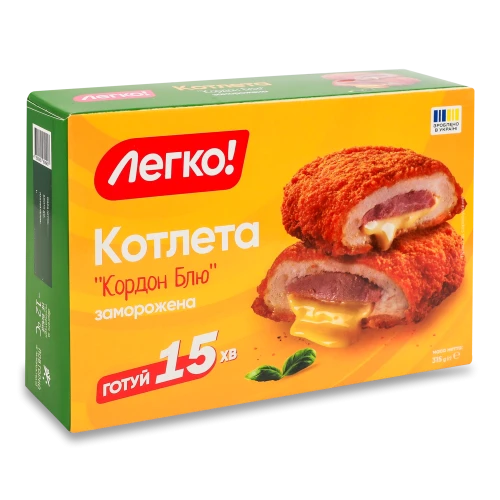 Котлета заморожена Кордон блю Легко! к/у 315г