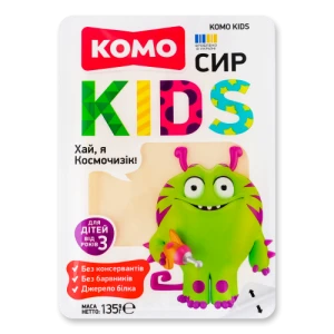 Сир Комо Kids 135г 50% жирності для дітей від 3 років