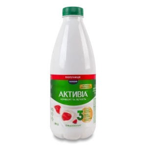 Активіа Біфідойогурт 1.5% Полуниця 800г