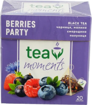 Чай чорний байховий Berries Party Tea Moments к/у 20х1.8г