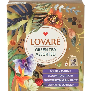 Чай Lovare Асорті Зелений 32х1.5г