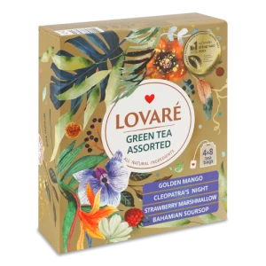 Чай Lovare Асорті Зелений 32х1.5г
