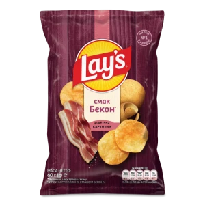 Чипси картопляні Бекон Lay's 60г