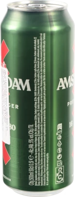Пиво Amsterdam Premium Lager, банка металева {CAN}, 5,0%, 0,5 л