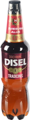 Пиво світле фільтроване пастеризоване Horn Disel Tradicinis, 6,0%, 1 л, ПЕТ-пляшка
