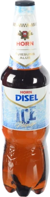 Пиво світле фільтроване пастеризоване Horn Disel ICE Pilsner, 4,7%, 1 л, ПЕТ-пляшка