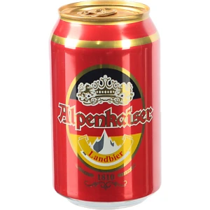 Пиво Alpenkaiser Landbier, банка металева {CAN}, 4,3%, 0,33 л