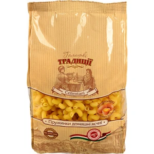 Макарони Галицькі традиції 400г пружинки