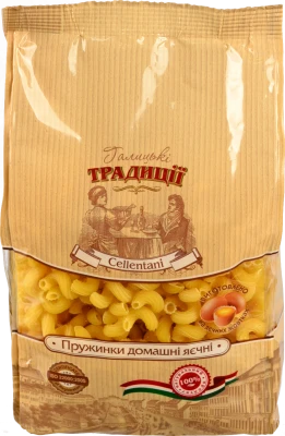 Макарони Галицькі традиції 400г пружинки