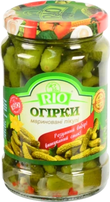 Огірки мариновані Пікулі Rio с/б 255г