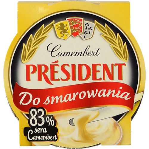 Сир плавлений «Camembert» ТМ «President» 50% 120г