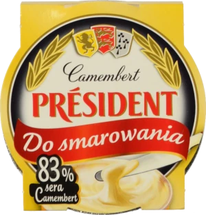 Сир плавлений «Camembert» ТМ «President» 50% 120г