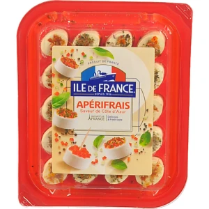 Сир свіжий Ile de France Aperifrais Saveur de Côte d'Azur 100г