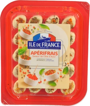 Сир свіжий Ile de France Aperifrais Saveur de Côte d'Azur 100г