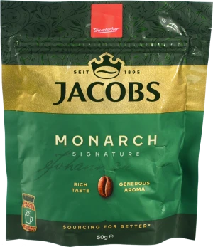 Кава Jacobs Monarch 50г розчинна