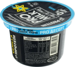 Десерт к.м.Pro Milk 160г 9.4% протеїн ваніль ст.