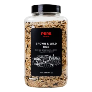 Суміш рису нешліфованого та дикого Pere п/б 800г