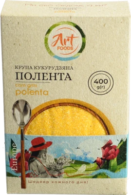 Крупа Арт Фудз 400г кукурудзяна полента