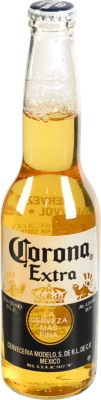 Пиво Corona Extra світле пастеризоване, 4,5%, 0,355 л