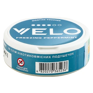 Безтютюнові подушечки Velo Freezing Peppermint