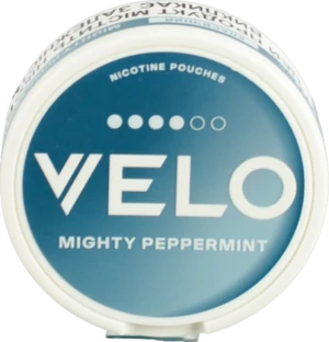 Подушечки нікотиновмісні безтютюнові Mighty peppermint Класичний Velo 20х0.7г