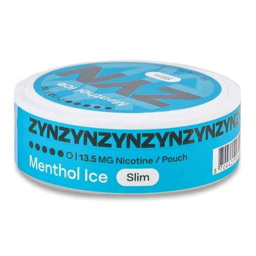 Безтютюнові подушечки Zyn 13.5mg Menthol Ice