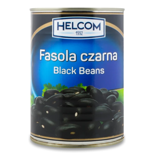 Квасоля Helcom 425мл чорна