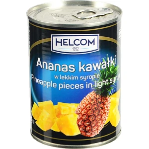 Ананаси Helcom 580мл шматочки в сиропі