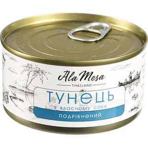 Тунець Ala Mesa 185г шматочками у власному соку