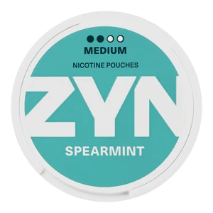 Безтютюнові подушечки Zyn Spearmint Medium нікотиновмісні