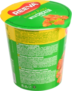 Макарони Reeva 70г курка стакан