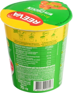 Макарони Reeva 70г курка стакан