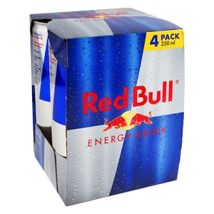Напій енергетичний Red bull 4х0.25л