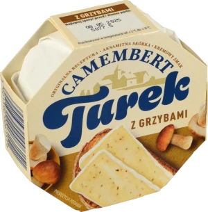 Сир м'який з пліснявою Із грибами Camembert Turek к/у 120г