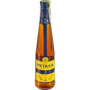 Бренді Metaxa 5 Stars, 0,5 л, 38%