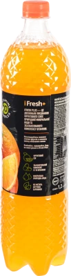 Напій IFresh Plus 1.2л з соком персика та апельсину
