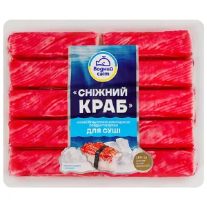 Крабові палички Водний світ 180г сніжн.краб д.суші