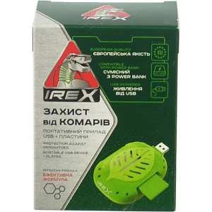 Комплект від комарів IREX прилад usb та пластини