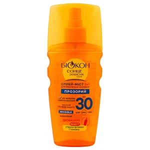 Спрей Біокон 160мл 2в1 SPF 30 д.безп засмаги